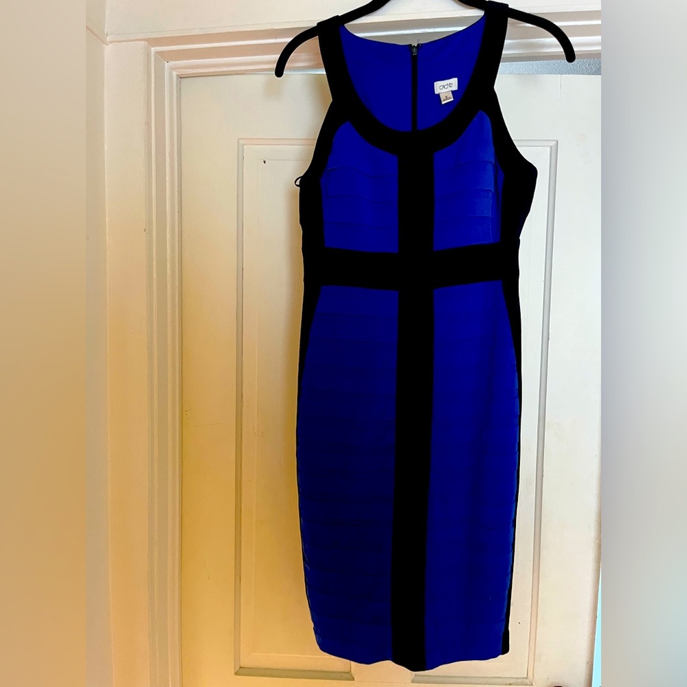 Cache Bodycon Dress 💙🖤